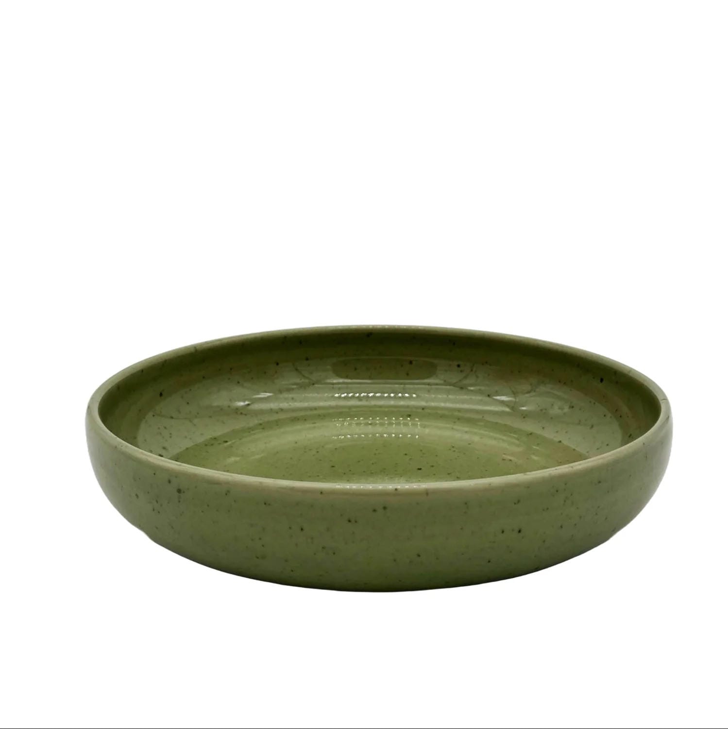 Pastabowl Annika - grün gesprenkelt