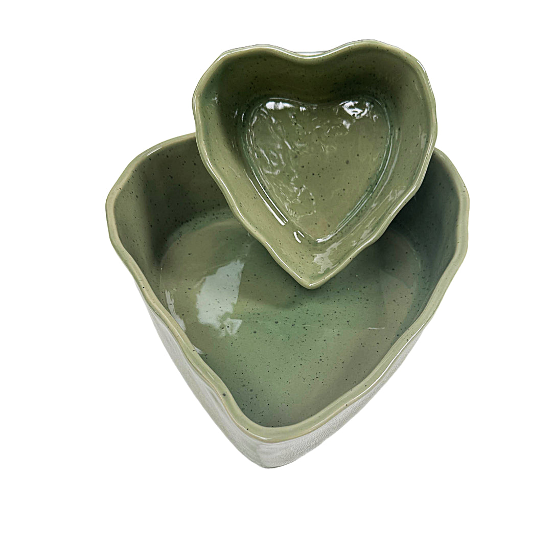 Herzschüssel große Liebe - Kiwi