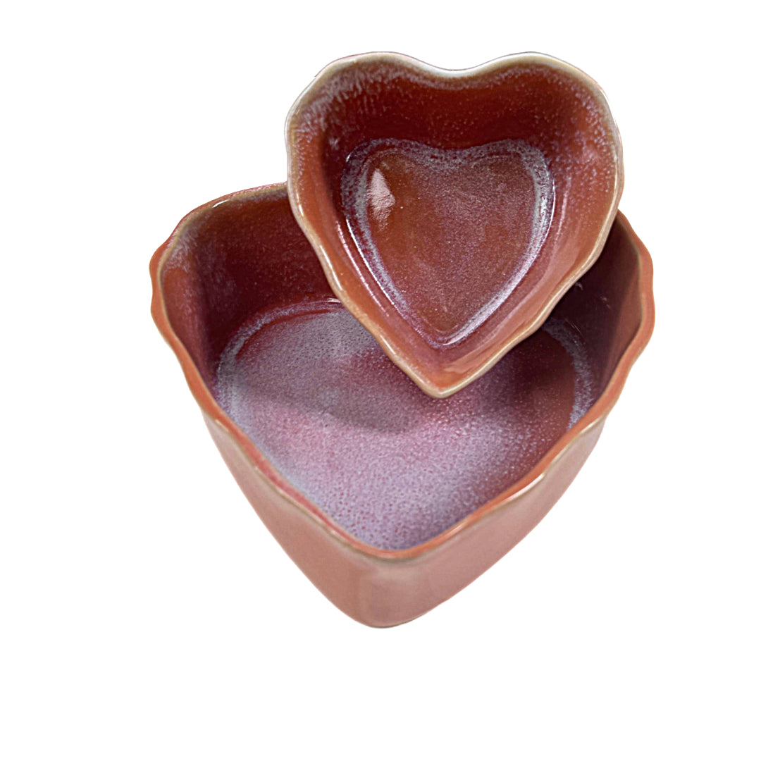 Herzschüssel kleine Liebe - Pomeranze