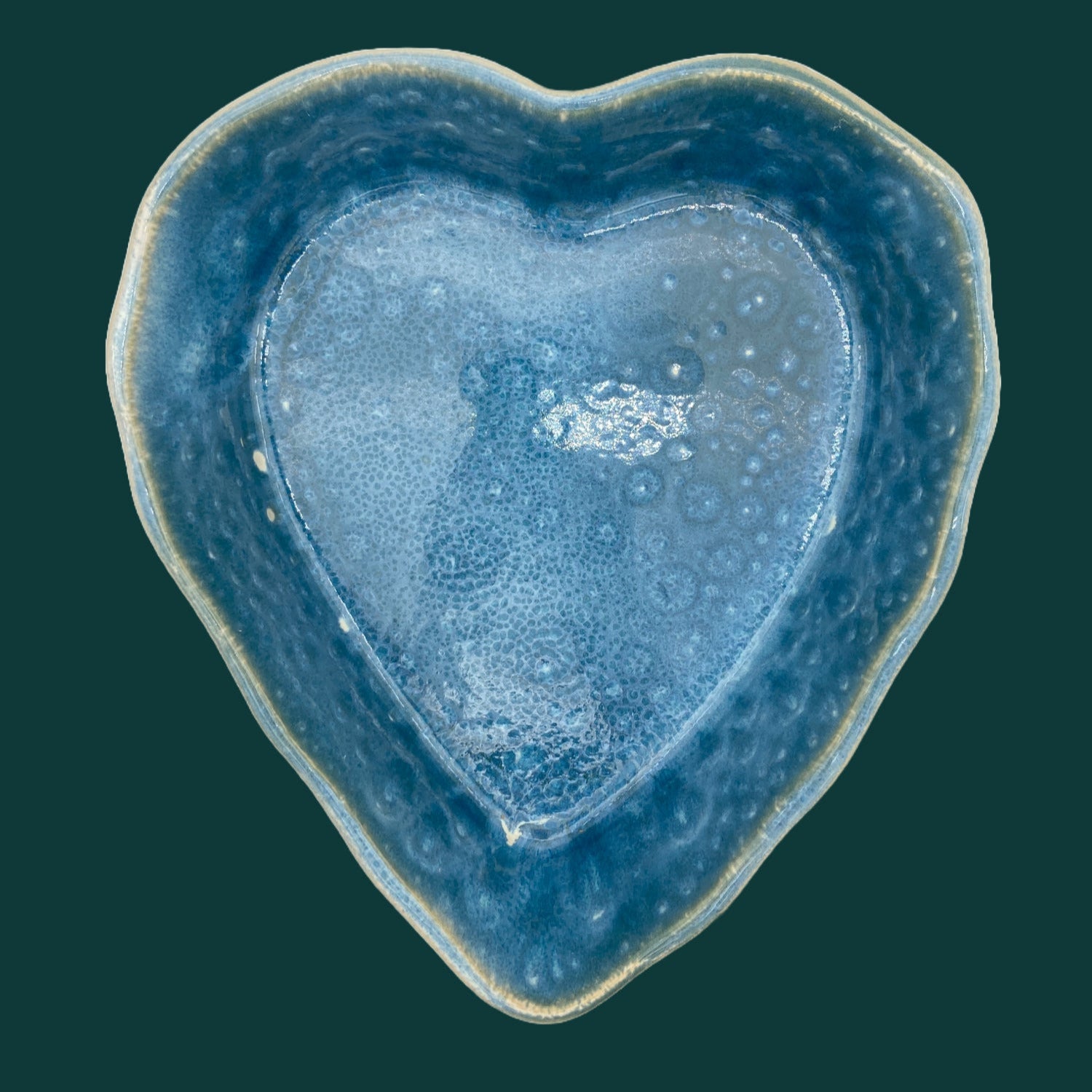 Herzschüssel große Liebe - Aqua