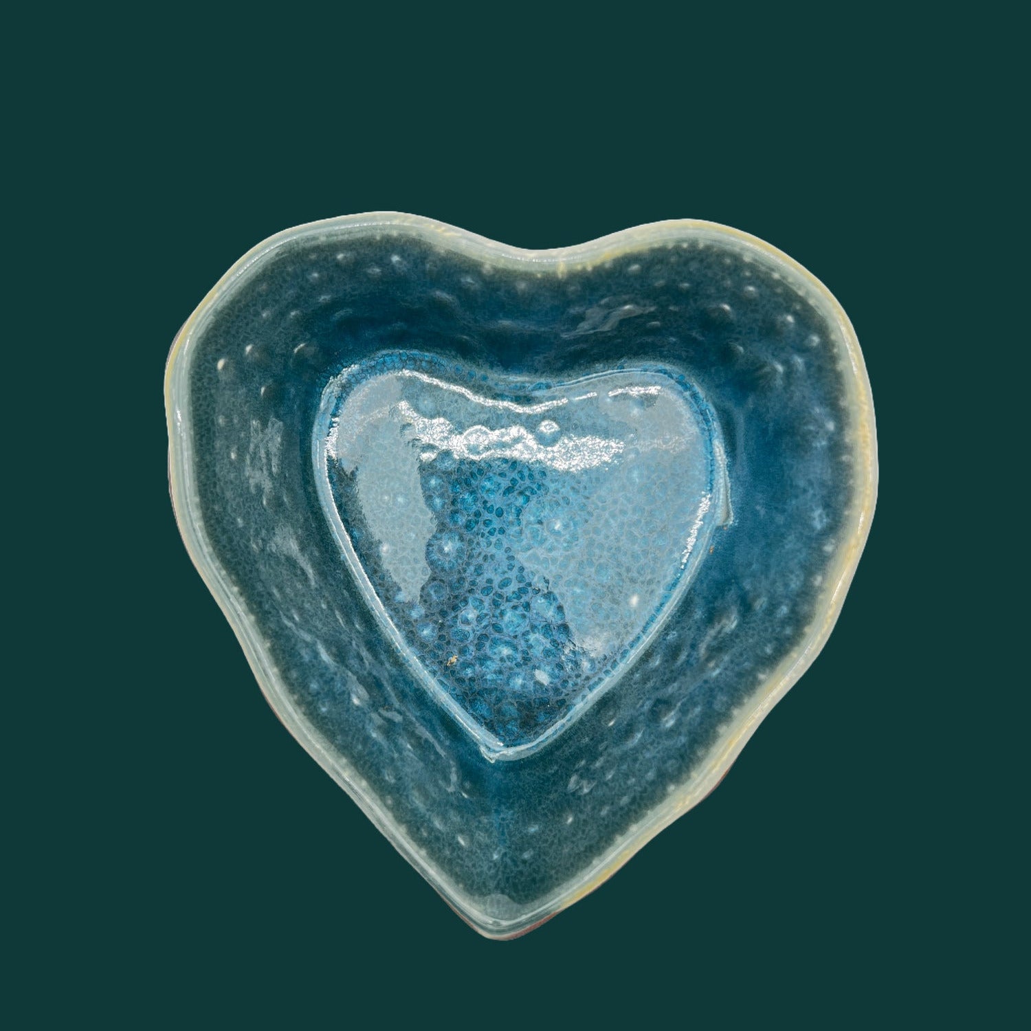 Herzschüssel kleine Liebe - Aqua