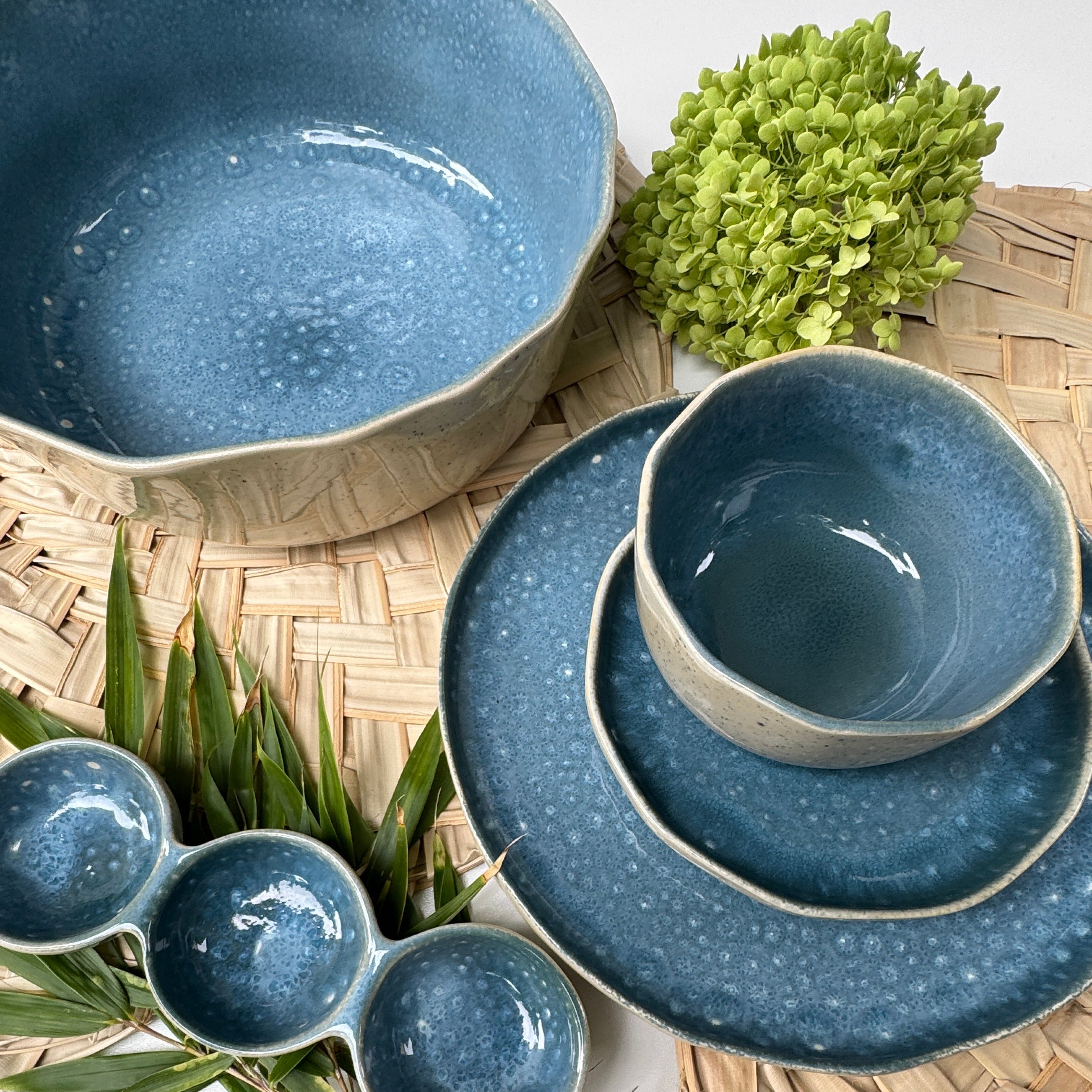 Bowl Roswitha Randvoll - Aqua