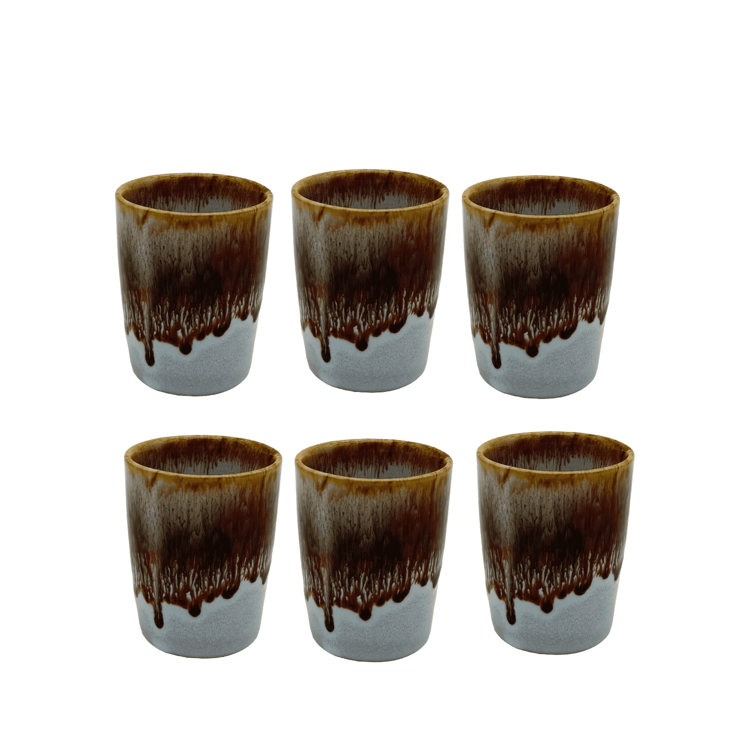 6-er Set Becher Willi - heisse Schokolade