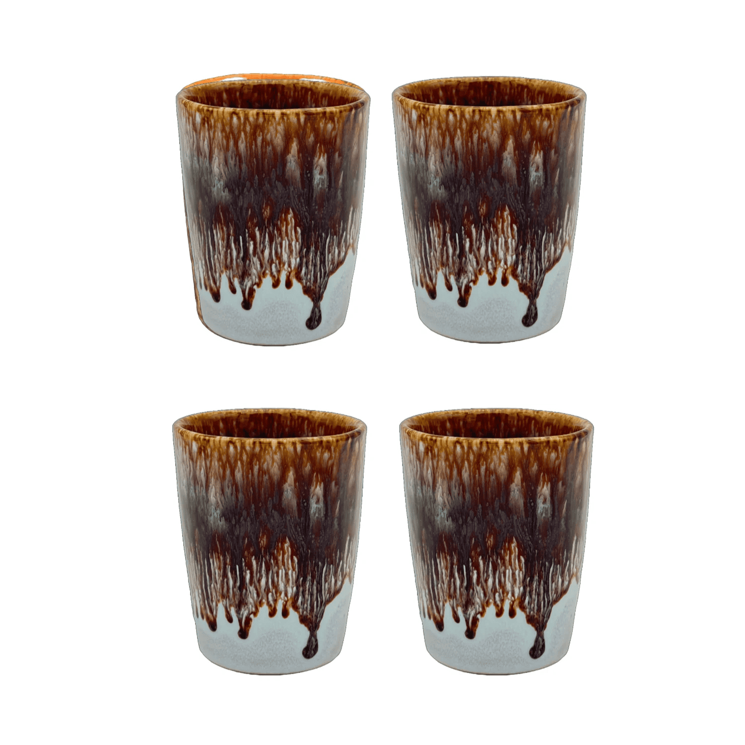 4-er Set Becher Horst - heisse Schokolade