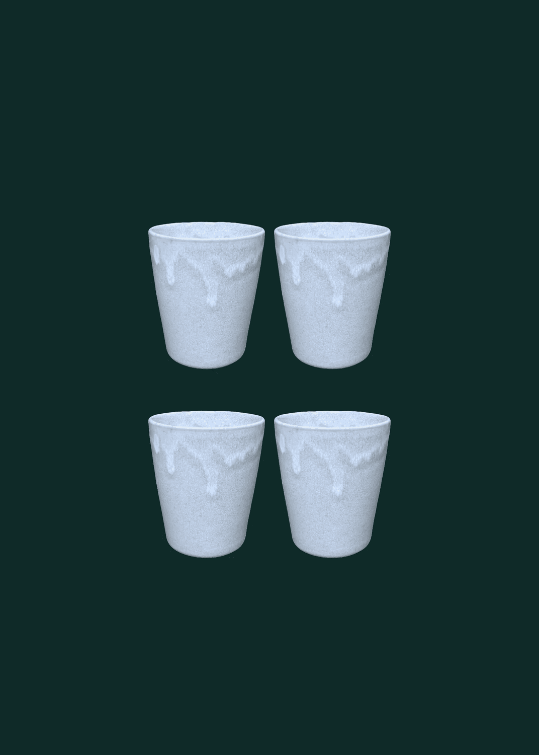 4-er Set Becher Willi Frau Holle