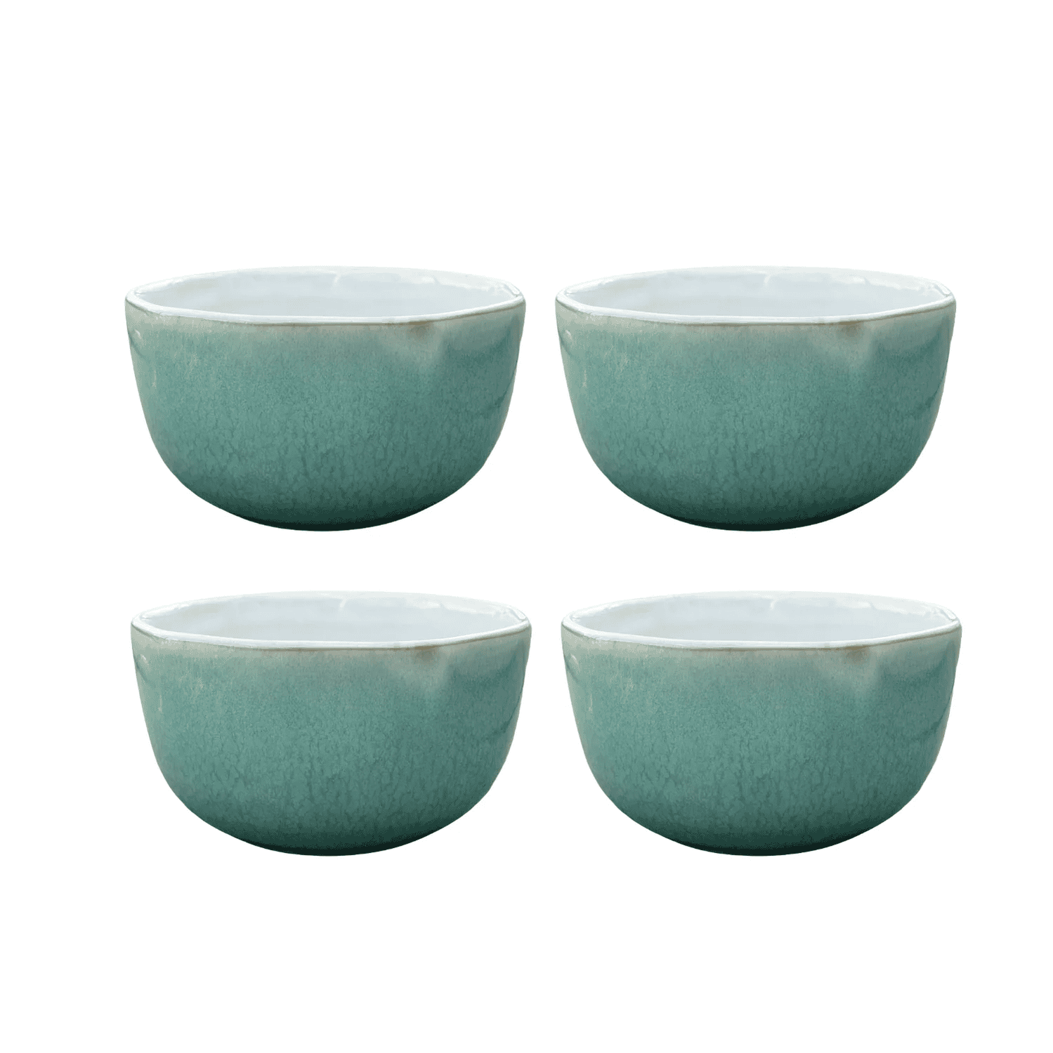 4-er Set Bowl dicke Hannah - Immergrün