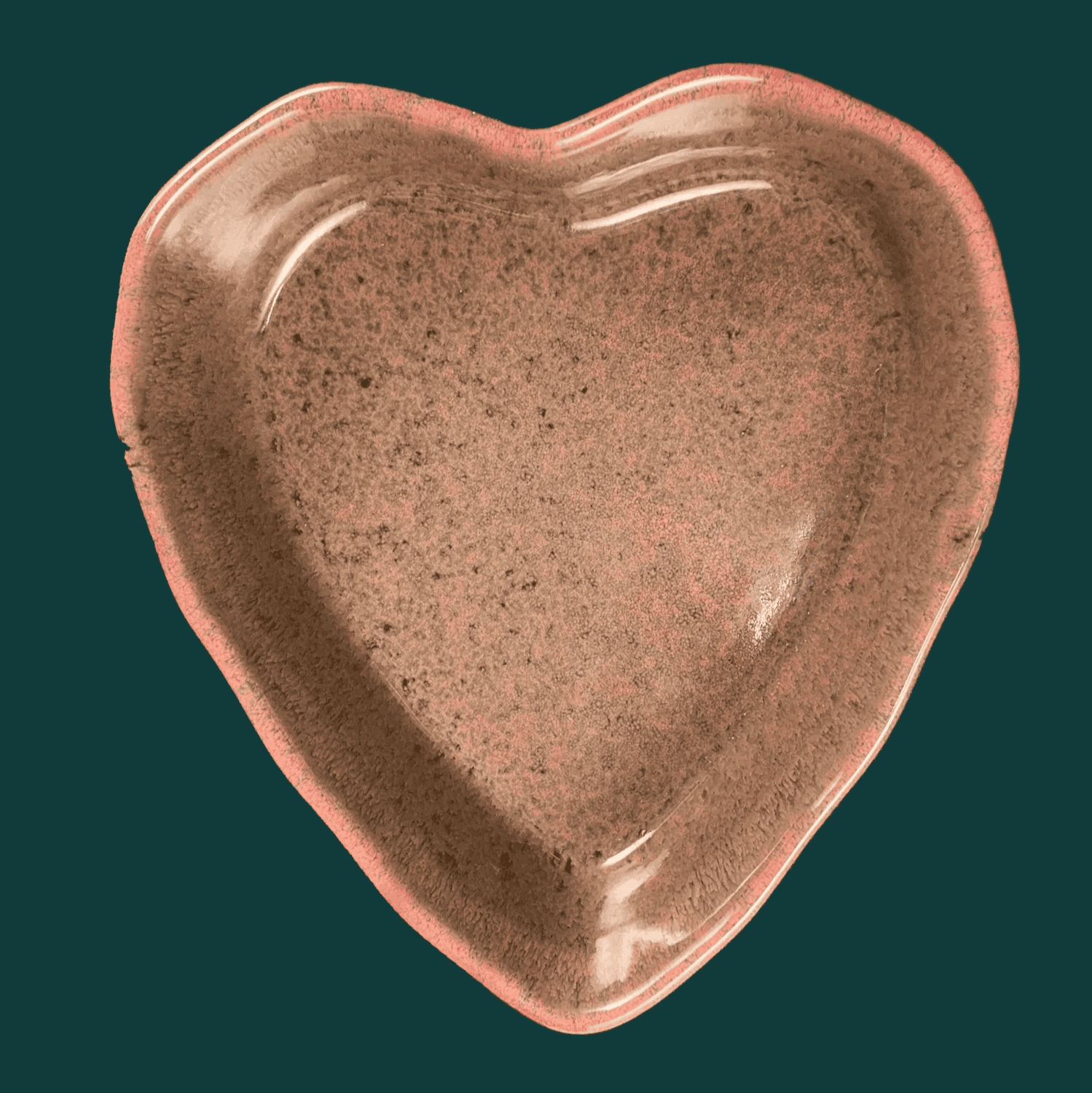 Herzschüssel große Liebe - Pflaume