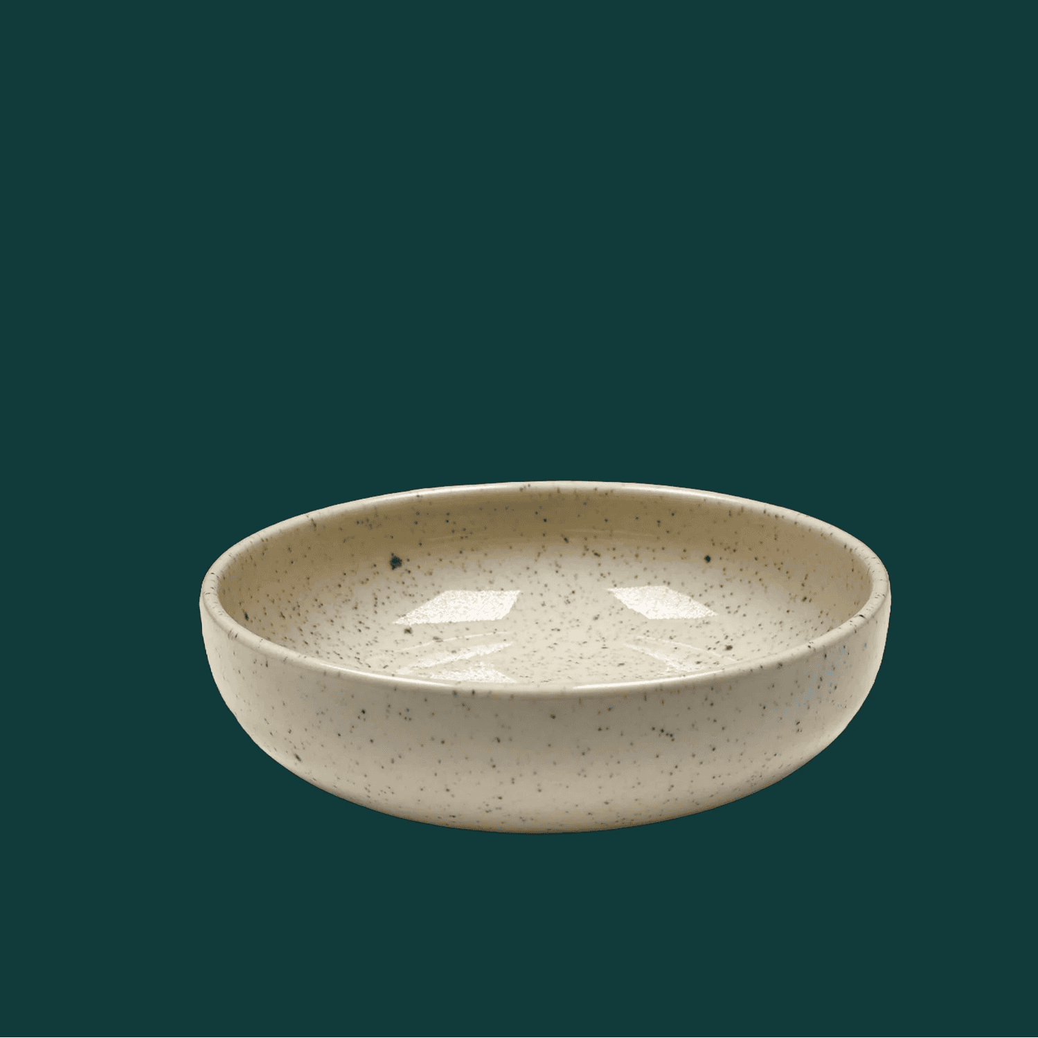 Bowl Dorle - creme gesprenkelt