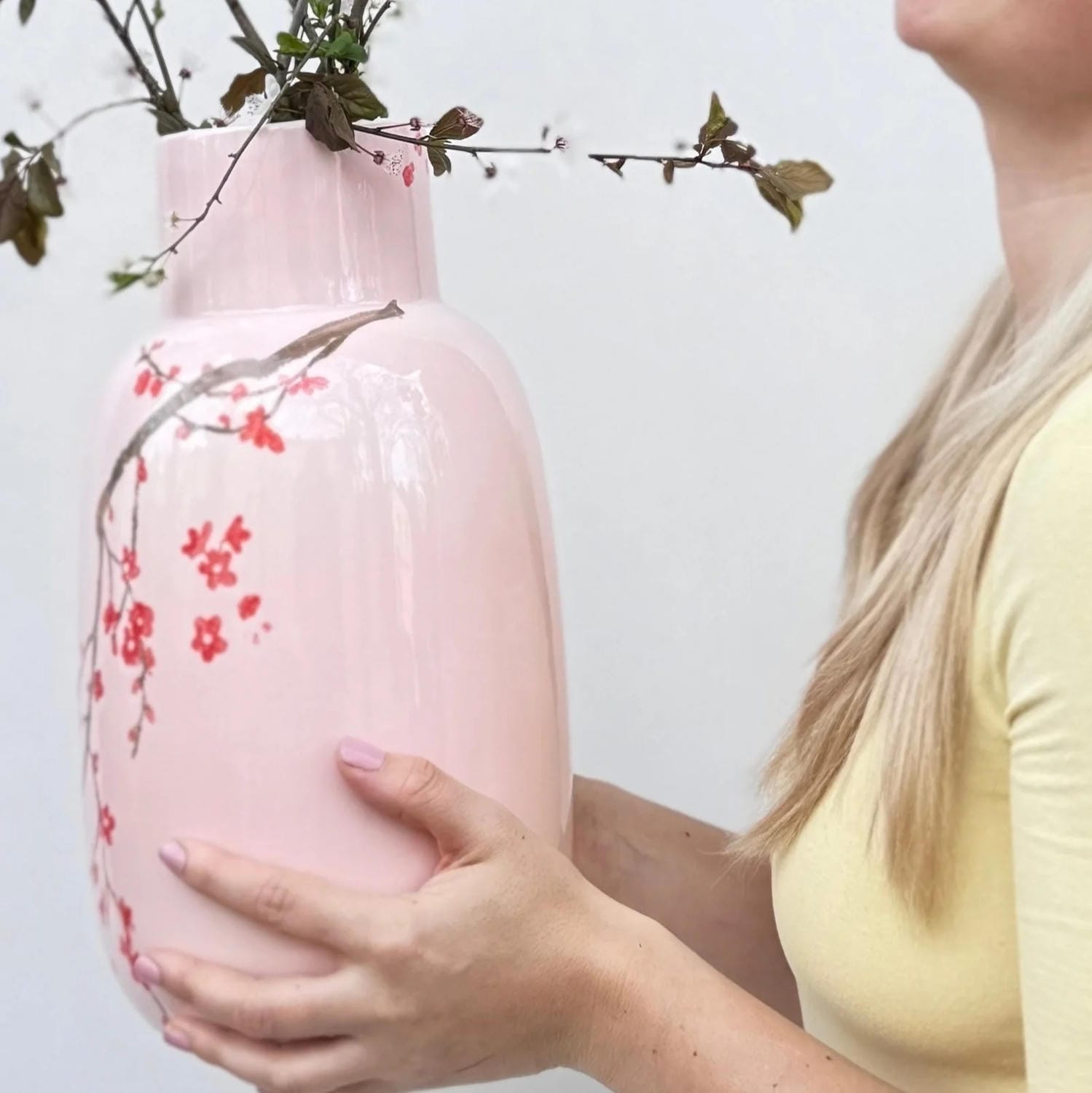 Teller Pfirsichblüte Rosarot	Ø 23 cm